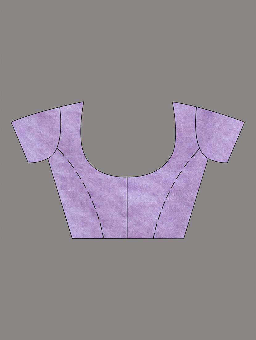 women striped handloom saree with blouse - 22043762 -  Standard Image - 3