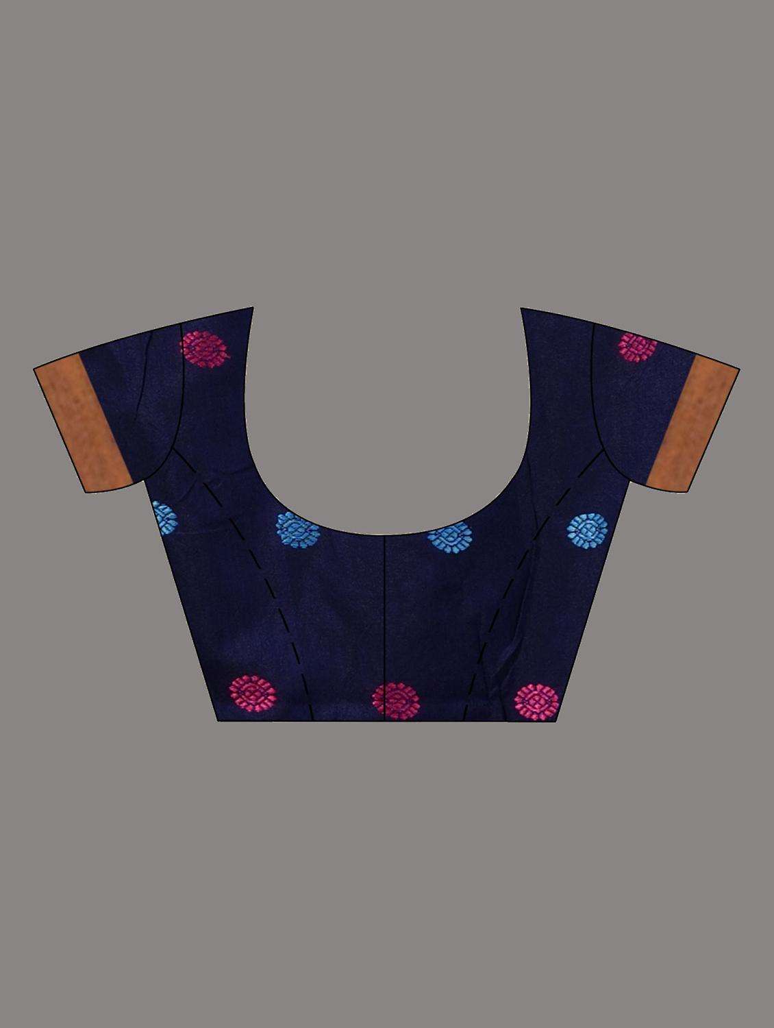 women self design bordered saree with blouse - 22043790 -  Standard Image - 3