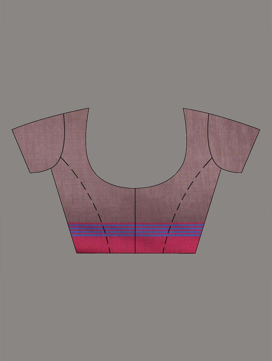 women self design handloom saree with blouse - 22043838 -  Standard Image - 3