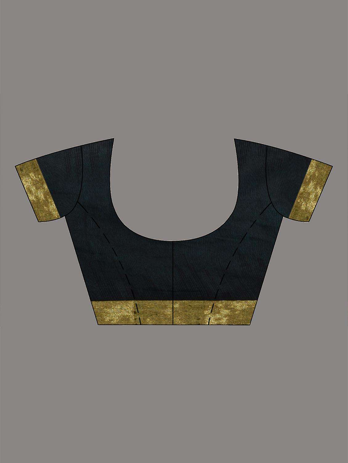 women self design handloom saree with blouse - 22043857 -  Standard Image - 3