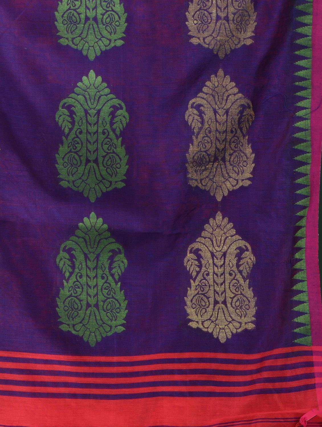 women self design handloom saree with blouse - 22043868 -  Standard Image - 3