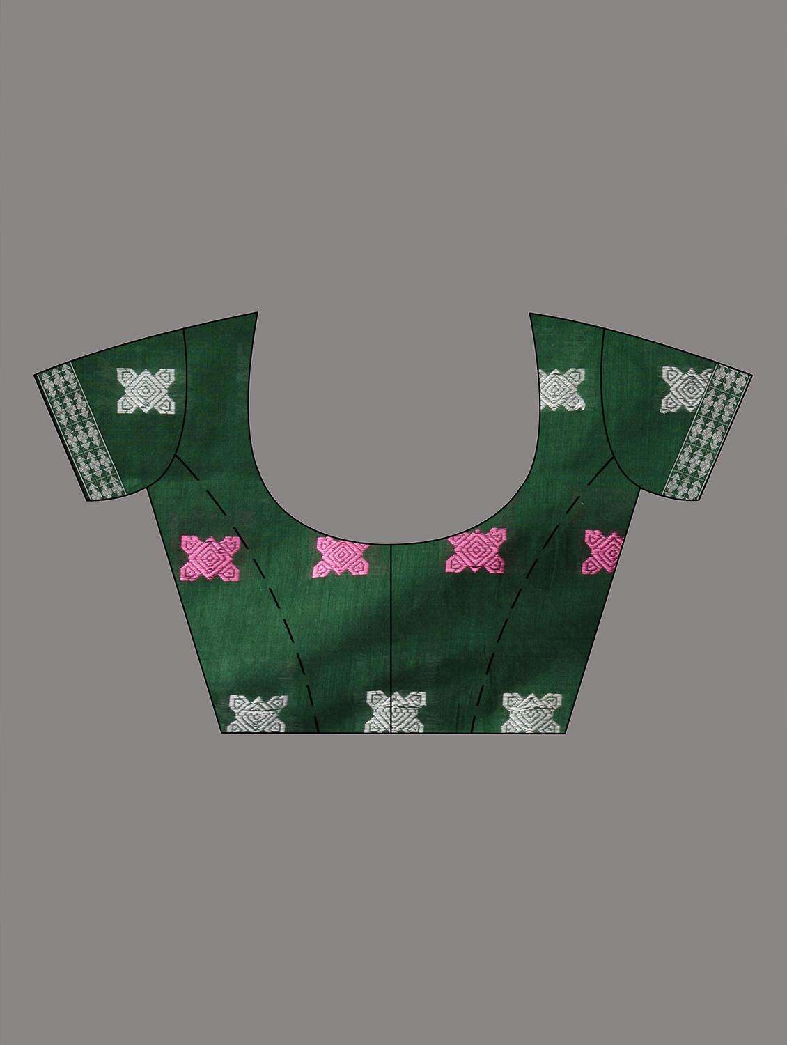 women self design handloom saree with blouse - 22043883 -  Standard Image - 3