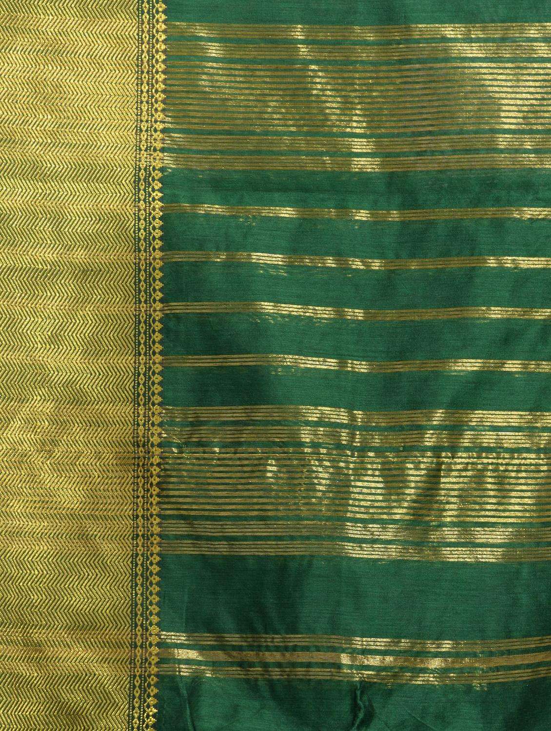 women solid with bordered saree with blouse - 22043901 -  Standard Image - 3