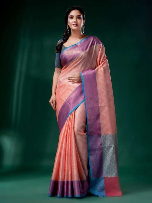 women self design banarasi saree with blouse - 22043952 -  Standard Image - 0