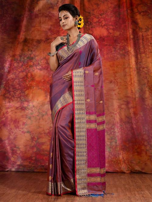women self design southern silk saree with blouse - 22044021 - Standard Image - 0