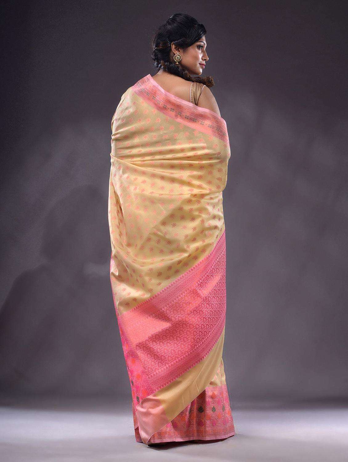 women self design bordered saree with blouse - 22044061 -  Standard Image - 3