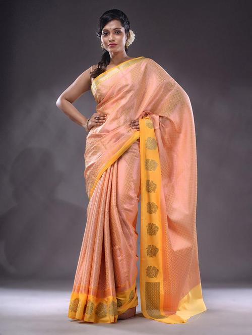 women self design kanjivaram saree with blouse - 22044087 -  Standard Image - 0