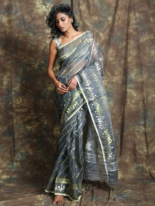 women self design jamdani saree - 22045724 -  Standard Image - 0