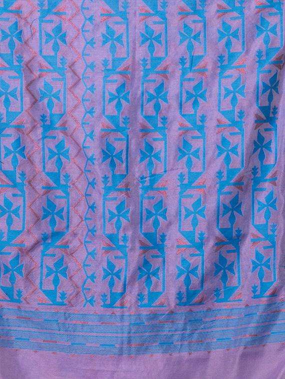 women self design jamdani saree with blouse - 22045833 - Standard Image - 3