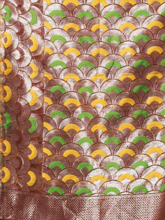 women self design jamdani saree with blouse - 22045836 -  Standard Image - 3