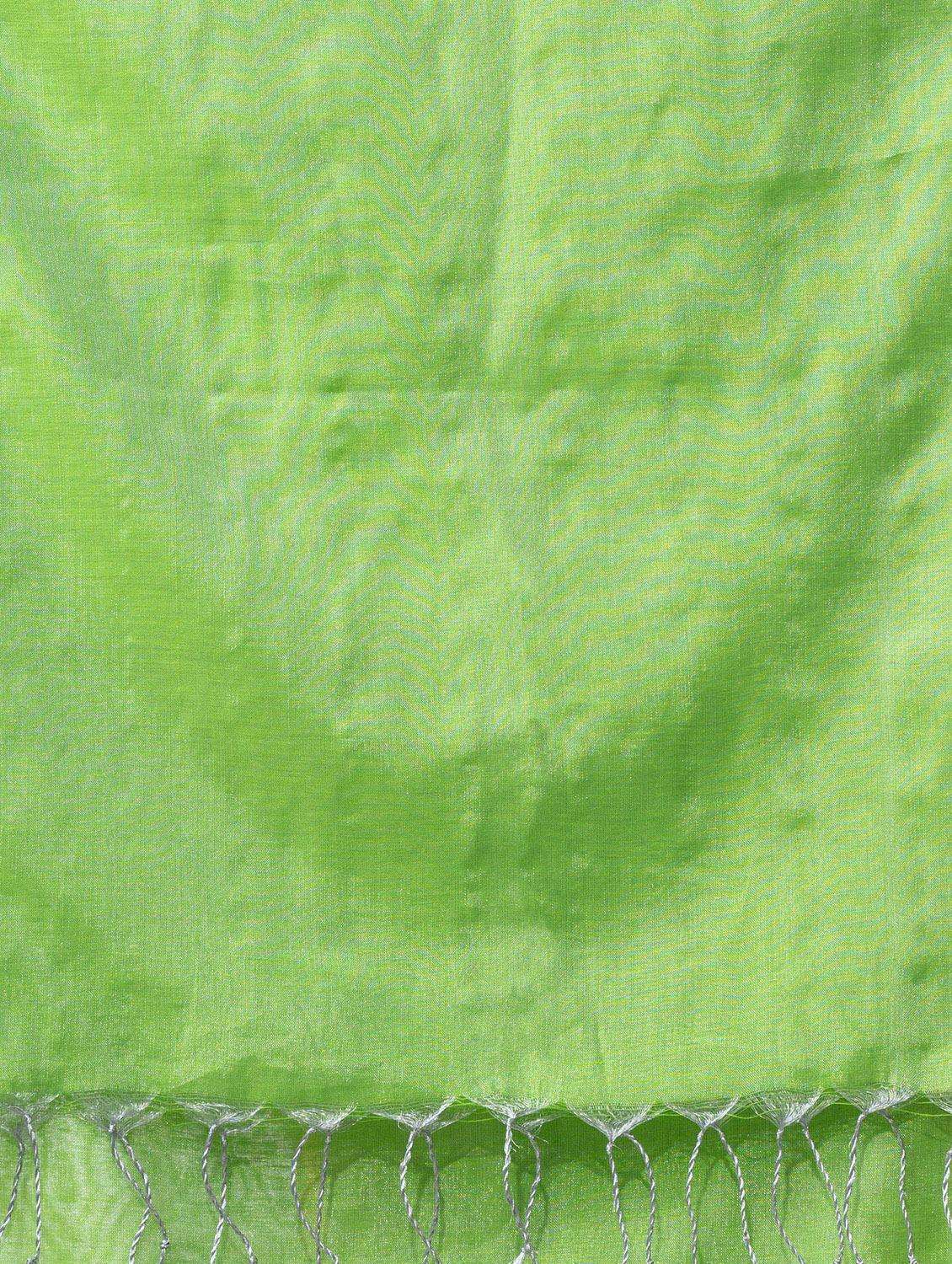 women solid southern silk saree with blouse - 22045864 -  Standard Image - 3