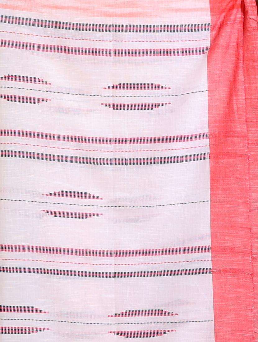 women self design handloom saree with blouse - 22045895 -  Standard Image - 3