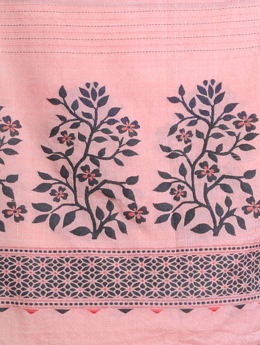 women self design handloom saree with blouse - 22045906 - Standard Image - 3