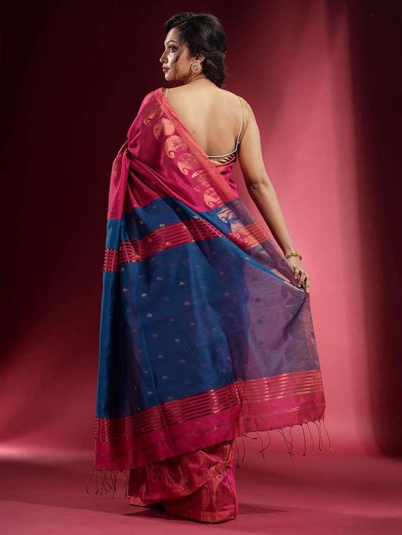 women self design southern silk saree with blouse - 22045959 -  Standard Image - 3