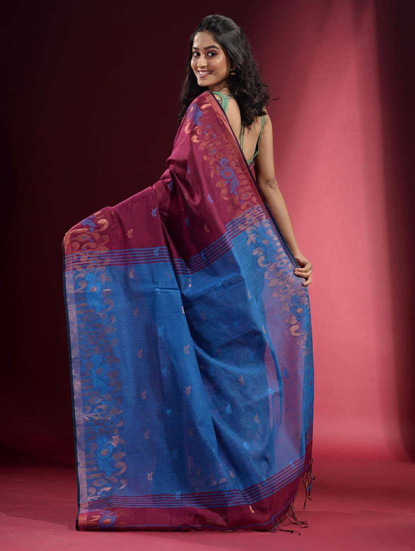 women self design southern silk saree with blouse - 22045962 -  Standard Image - 3