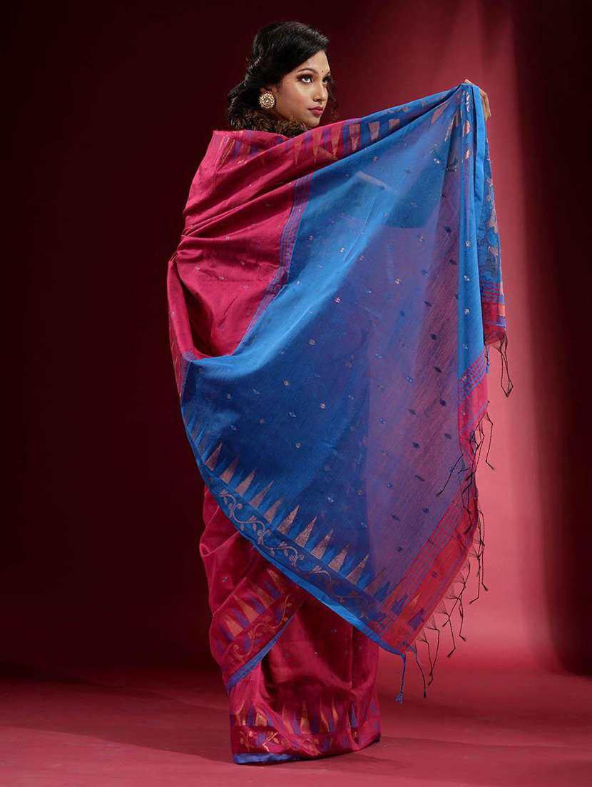 women self design southern silk saree with blouse - 22045965 -  Standard Image - 3