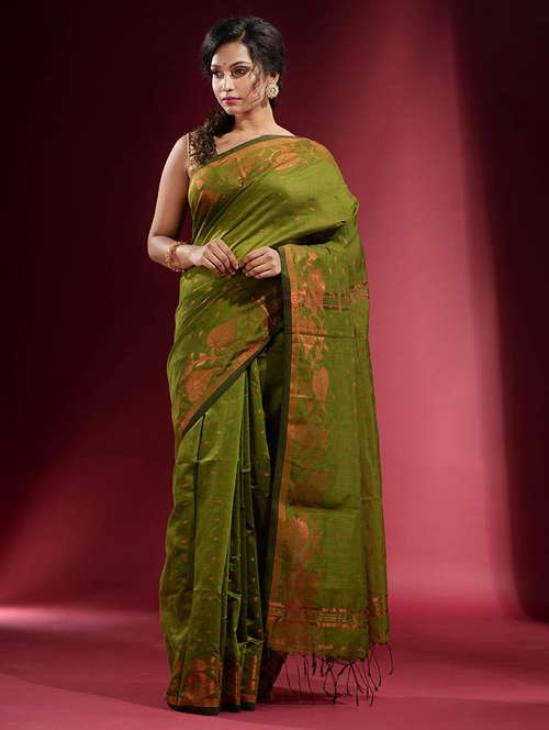 women self design southern silk saree with blouse - 22045969 -  Standard Image - 0