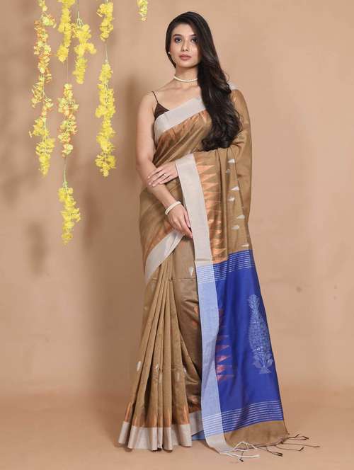women self design bomkai saree with blouse - 22046050 - Standard Image - 0