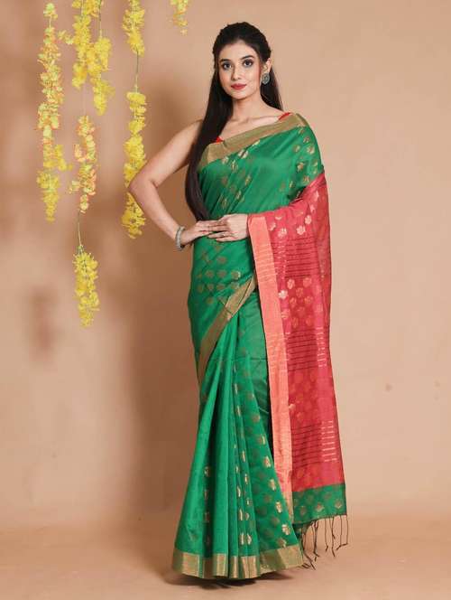 women self design bomkai saree with blouse - 22046052 -  Standard Image - 0