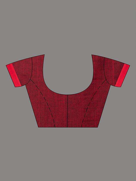 women self design handloom saree with blouse - 22046145 - Standard Image - 3
