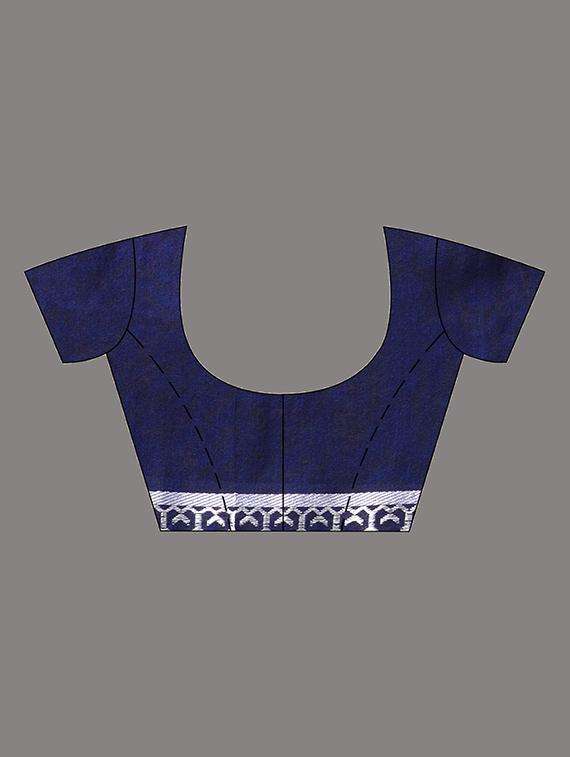 women self design handloom saree with blouse - 22046243 -  Standard Image - 3