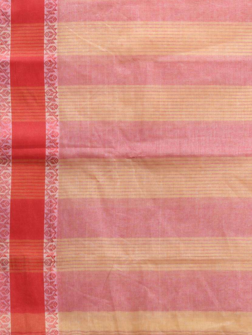 women self design tant saree with blouse - 22046314 -  Standard Image - 3