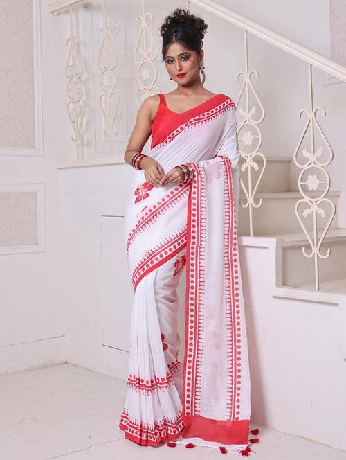 women self design handloom saree - 22046412 - Standard Image - 0