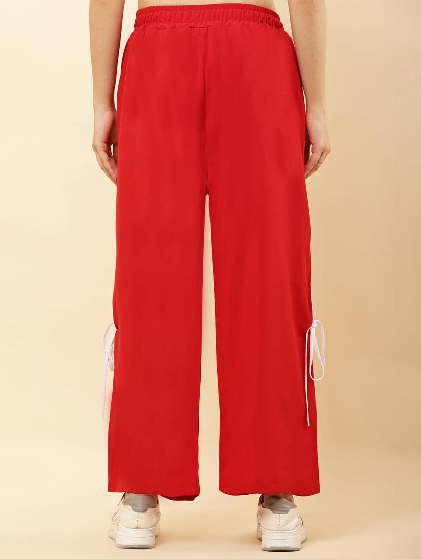 women tapered mid rise relaxed fit track pant - 22048040 - Standard Image - 3