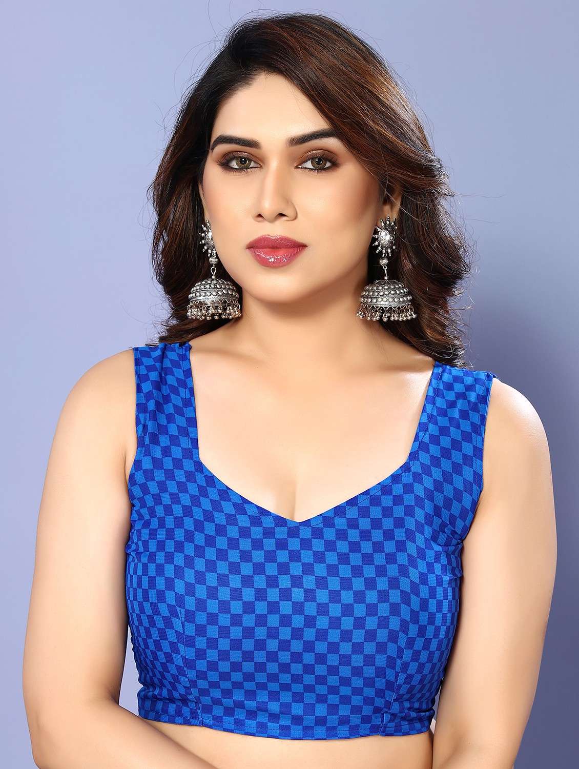 women printed casual wear saree with blouse - 22048647 -  Standard Image - 5