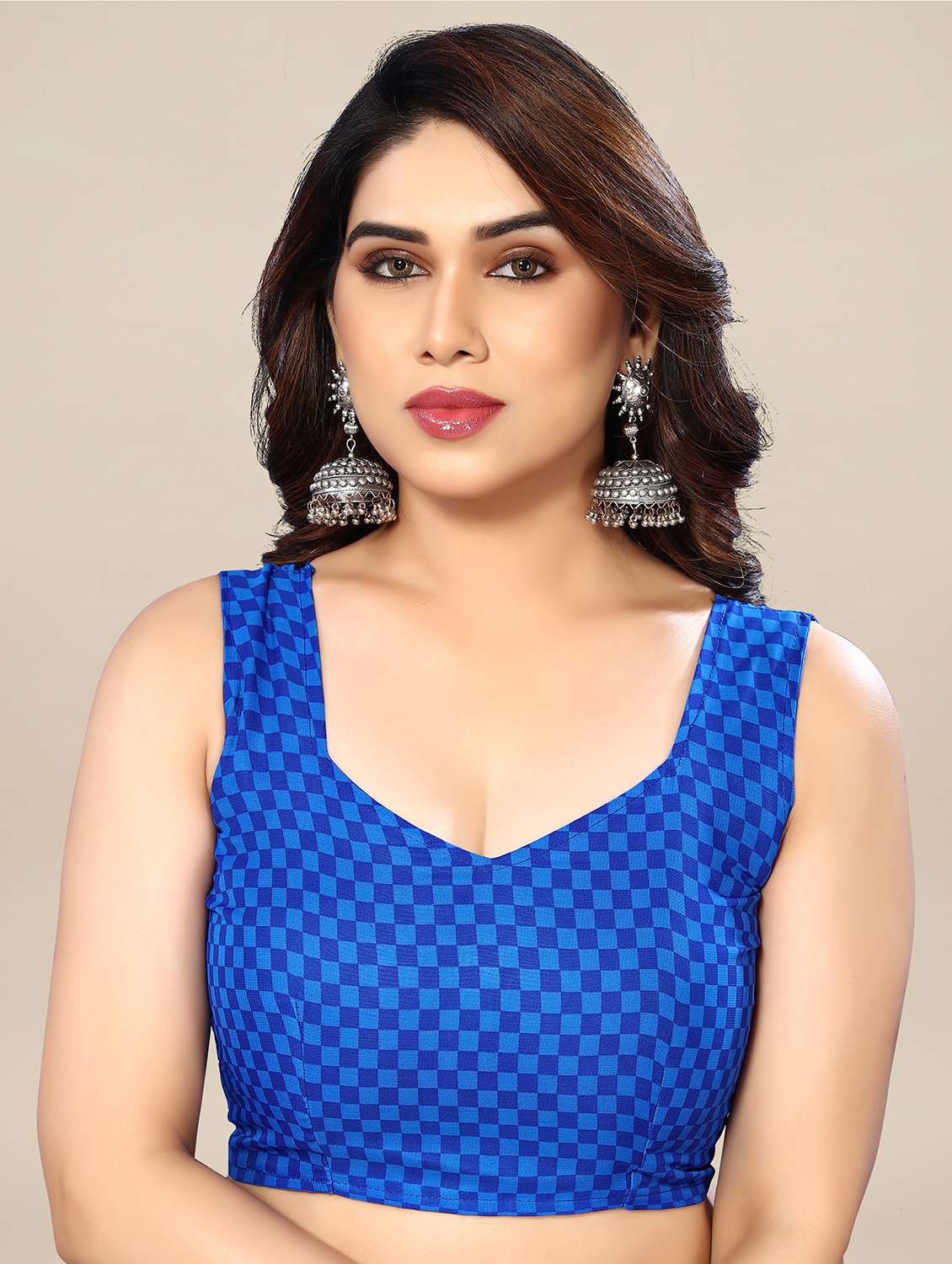 women printed casual wear saree with blouse - 22049366 -  Standard Image - 5