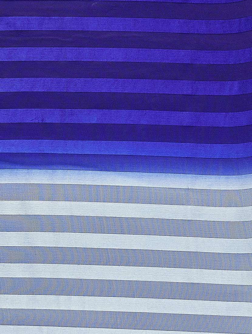 women ombre printed saree with blouse - 22050026 -  Standard Image - 5