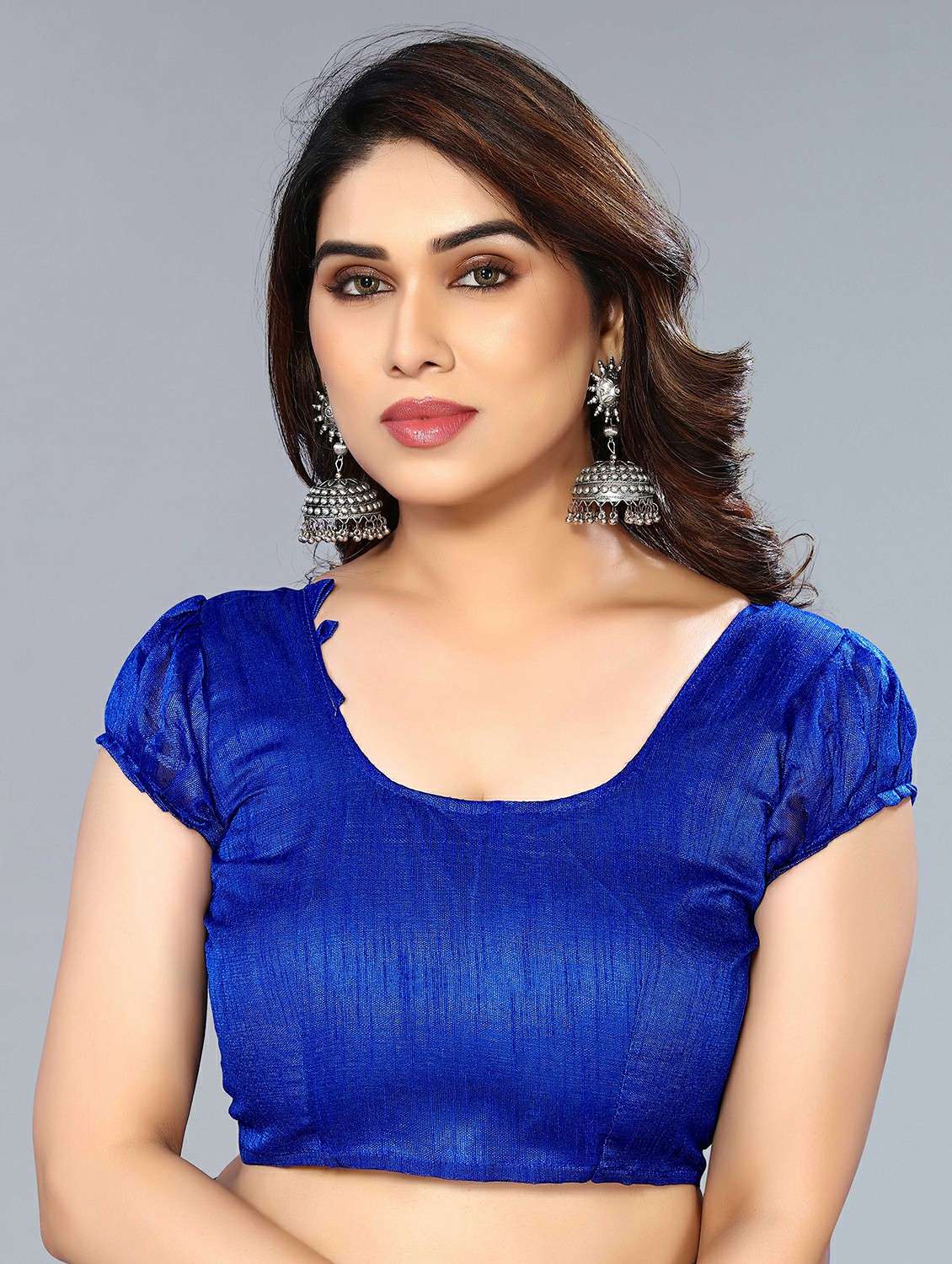 women printed casual wear saree with blouse - 22050117 -  Standard Image - 5