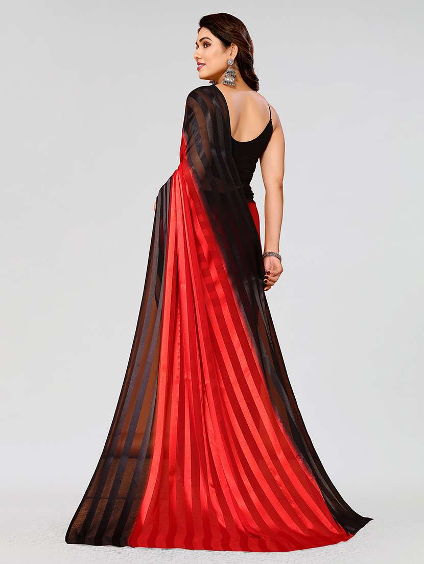 women ombre printed saree with blouse - 22050166 -  Standard Image - 3