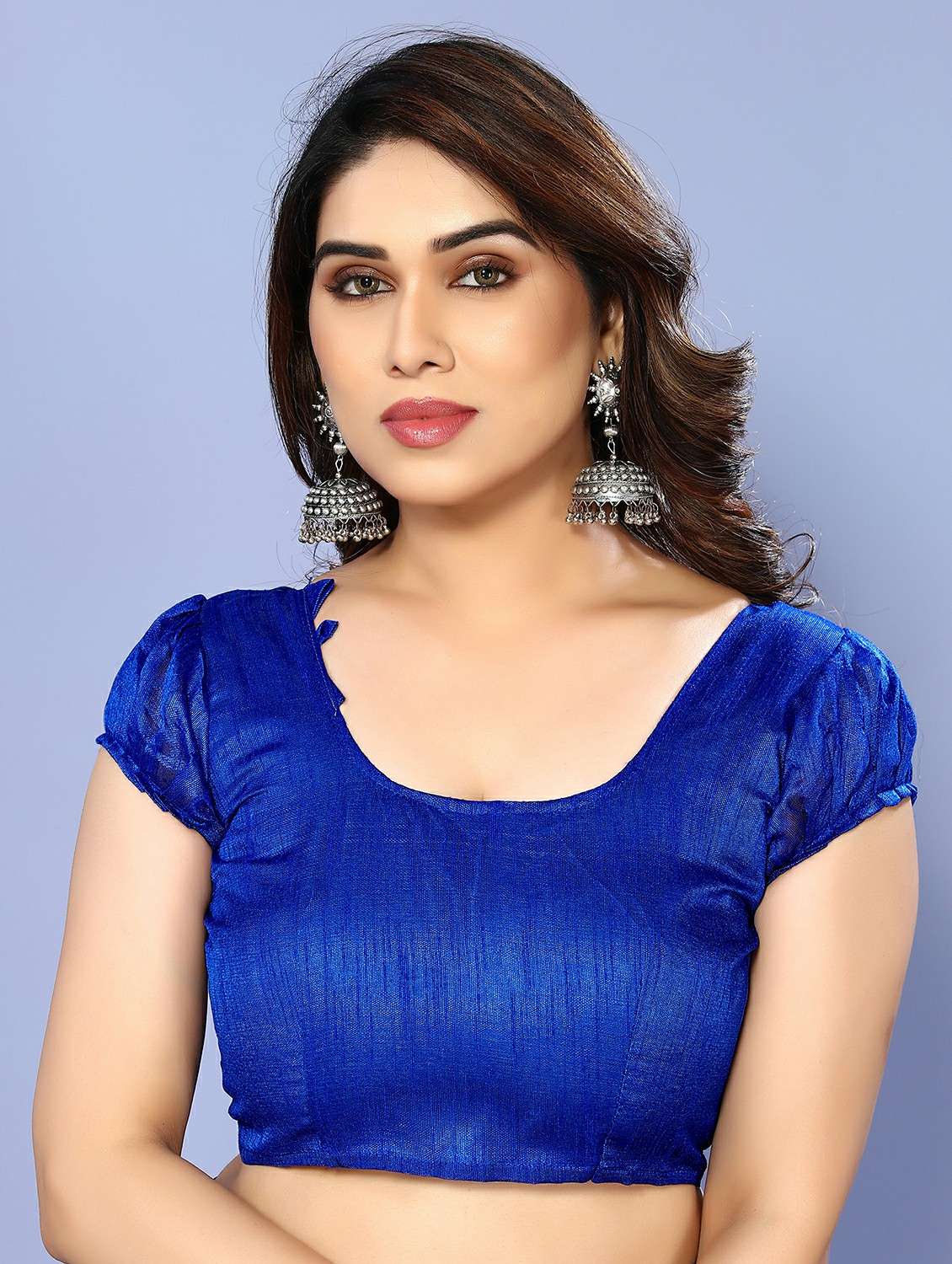 women printed casual wear saree with blouse - 22050263 -  Standard Image - 5