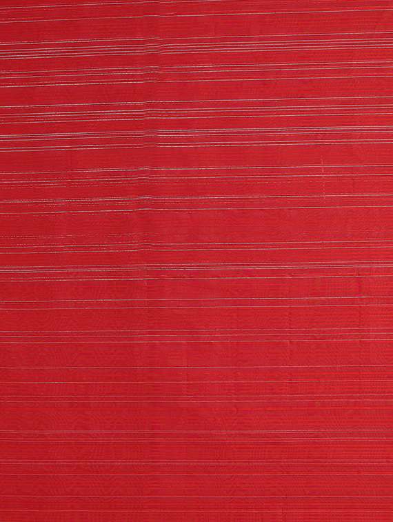 women striped plain saree with blouse - 22050314 -  Standard Image - 5