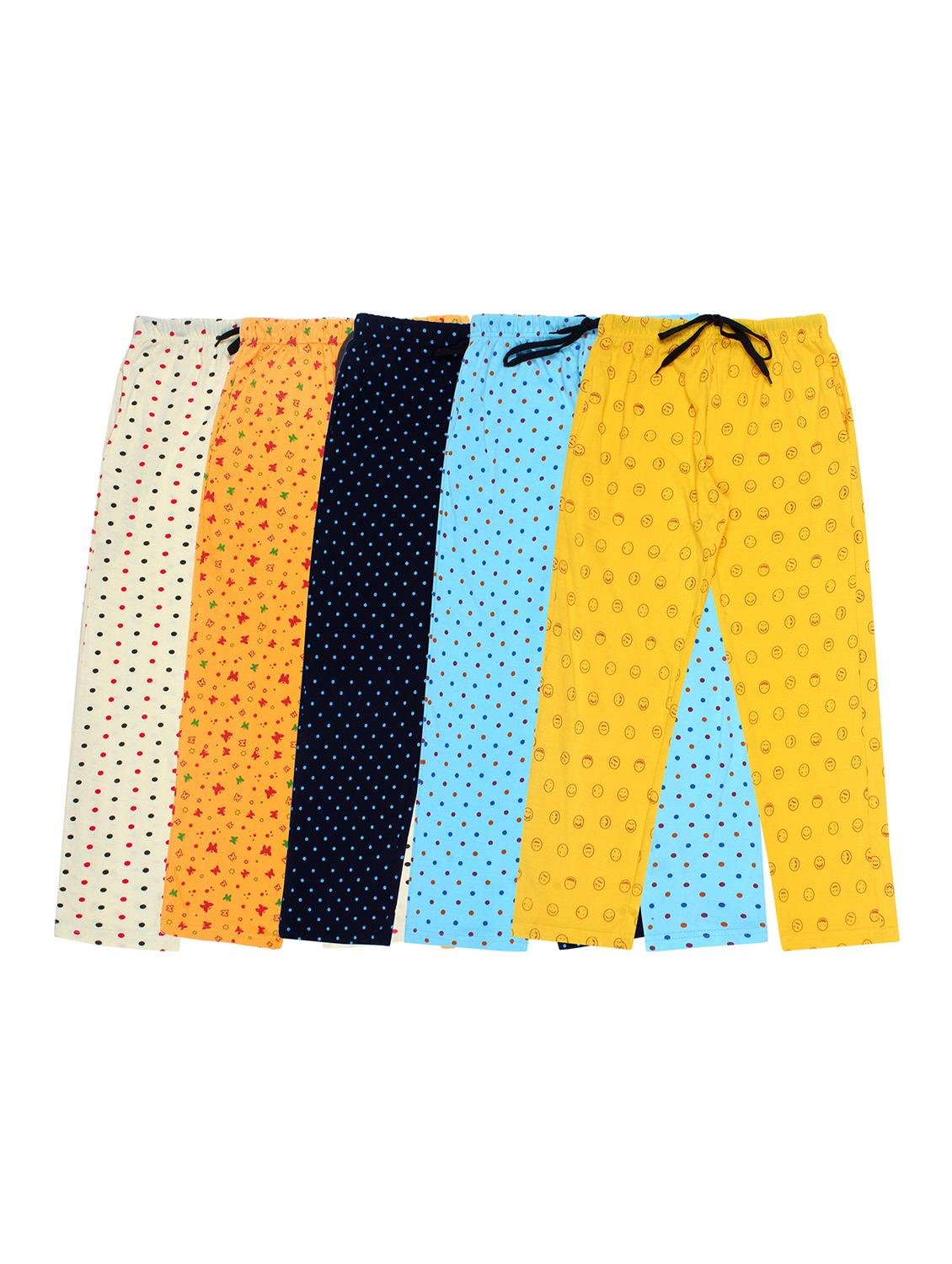boys pack of 5 printed mid rise pyjamas - 22050682 - Zoom Image - 0