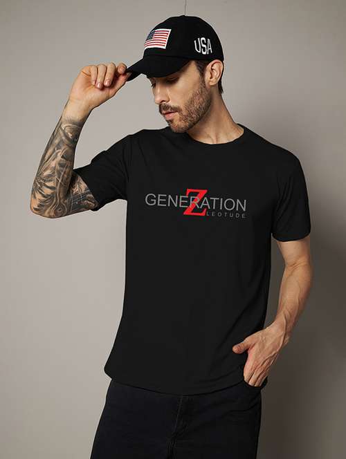 men printed short sleeve regular fit t-shirt - 22051896 - Standard Image - 0