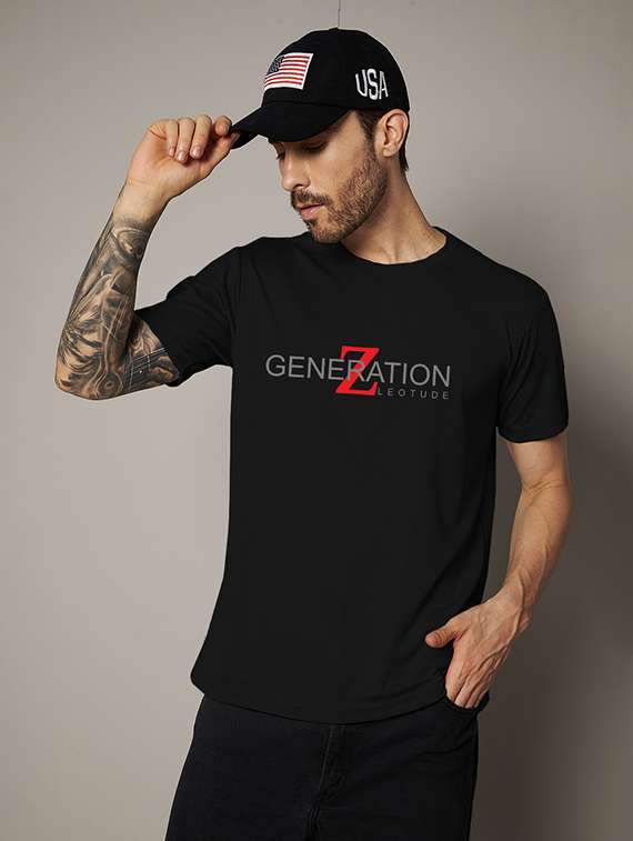 men printed short sleeve regular fit t-shirt - 22051896 - Zoom Image - 0