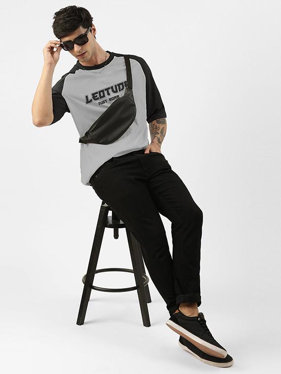 men printed short sleeve loose fit t-shirt - 22051902 - Standard Image - 3