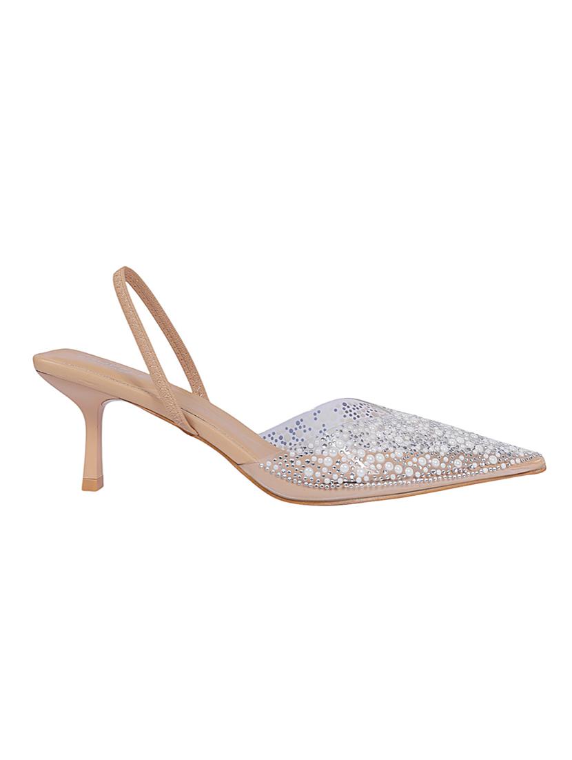 beige synthetic mules - 22051984 - Standard Image - 3
