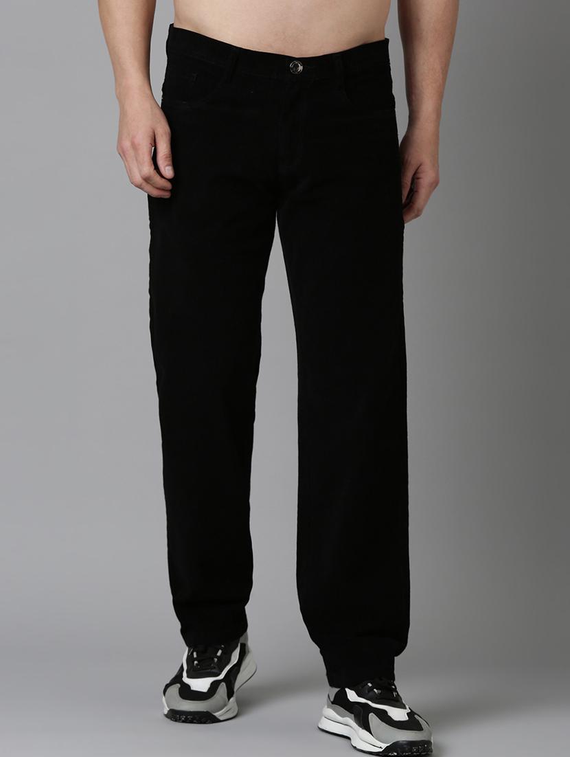 men solid mid rise straight fit jean - 22052303 - Zoom Image - 0