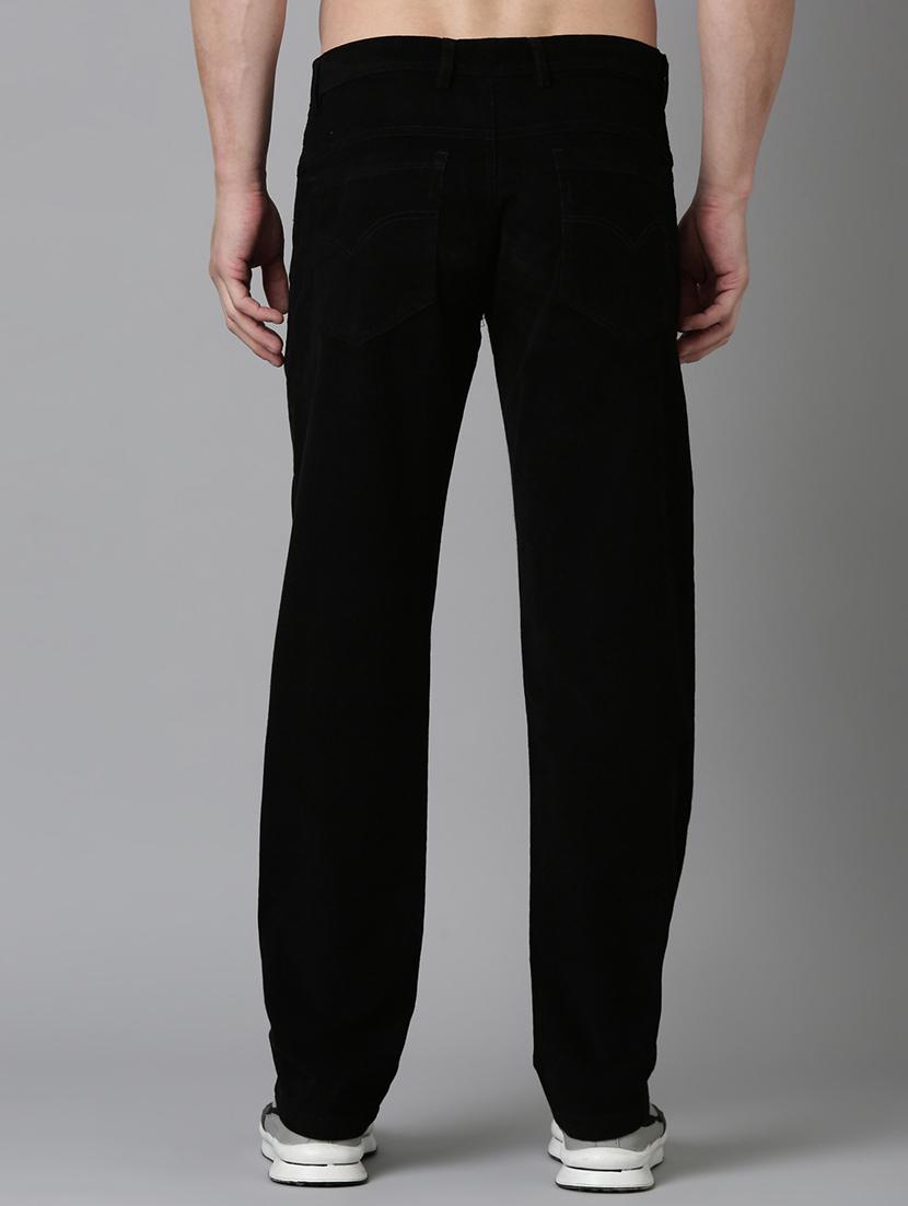 men solid mid rise straight fit jean - 22052303 - Standard Image - 3