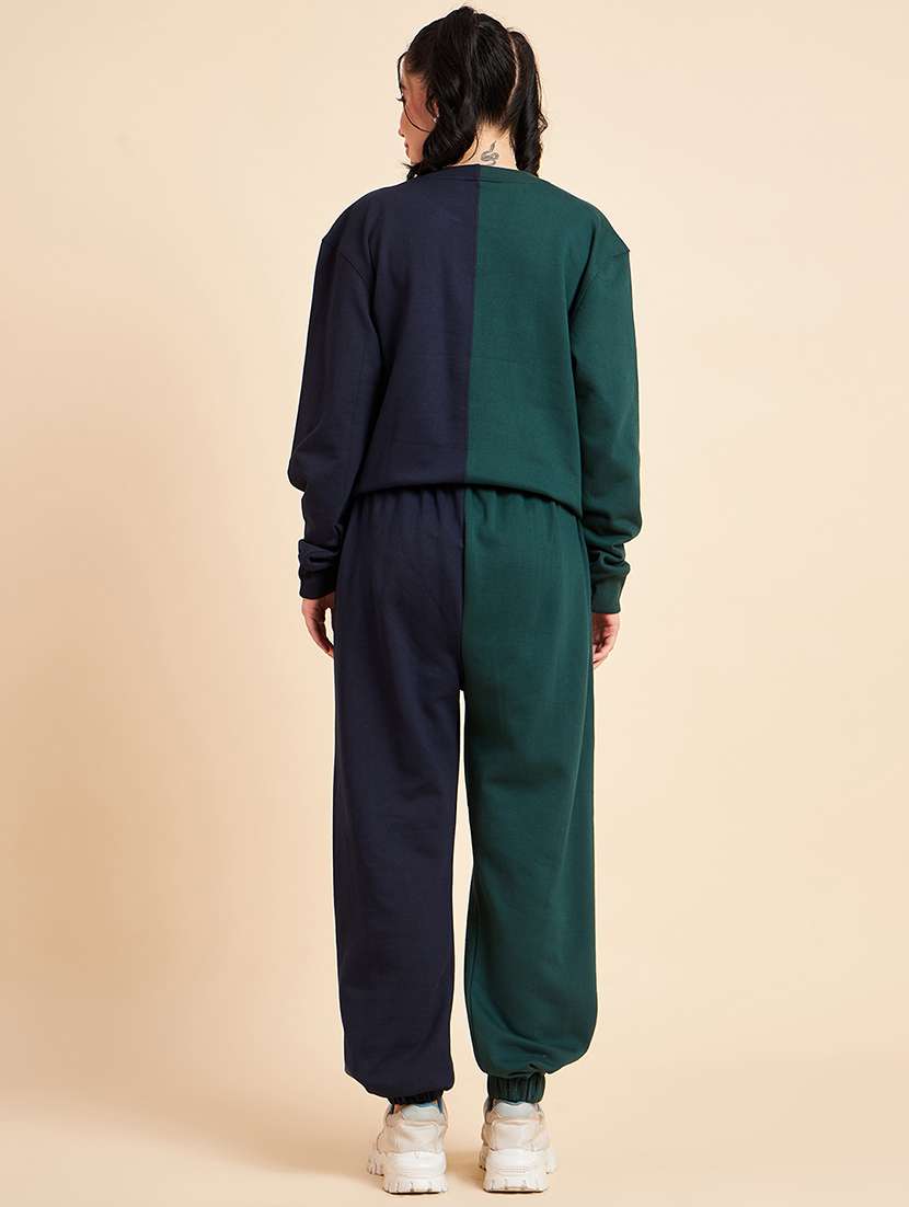 women printed long sleeve active wear co-ord set - 22052621 -  Standard Image - 3