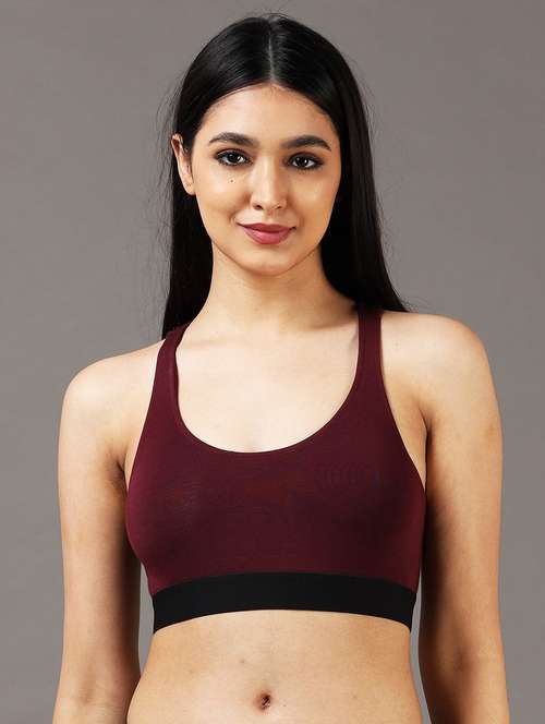 women non padded racerback sports bra - 22052669 -  Standard Image - 0