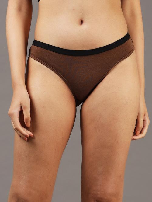 women solid mid rise hipster panty - 22052855 - Standard Image - 0
