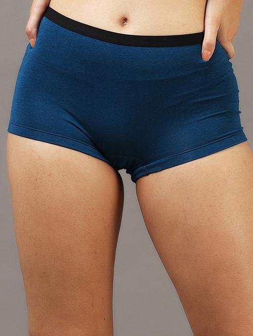 women solid mid rise boy shorts - 22052879 -  Standard Image - 0