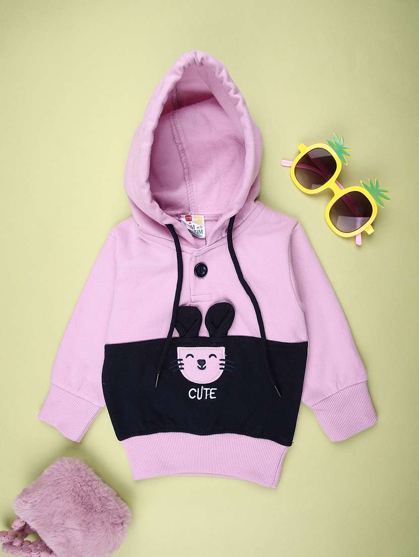 boys color blocked long sleeve sweatshirt