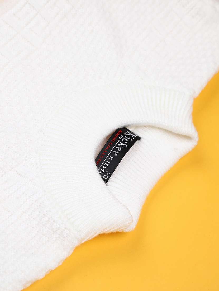 boys self designed long sleeve sweater - 22053346 -  Standard Image - 3