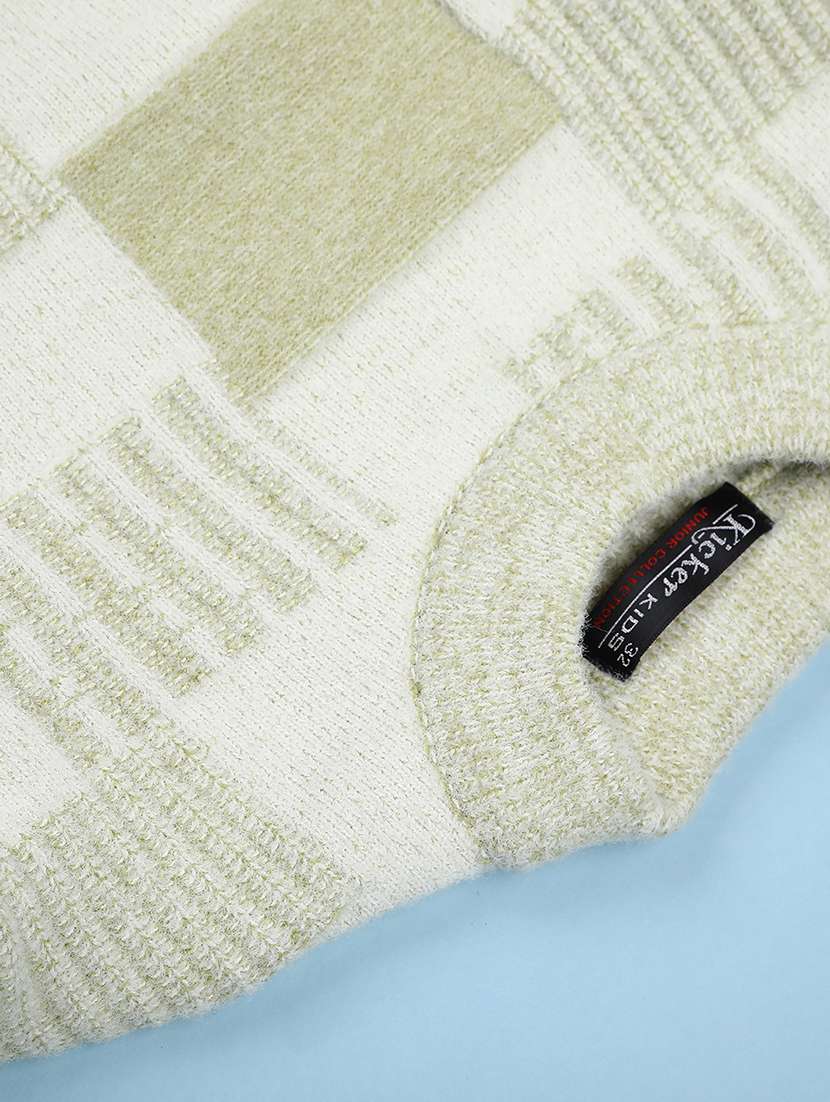 boys self design long sleeve sweater - 22053347 -  Standard Image - 3