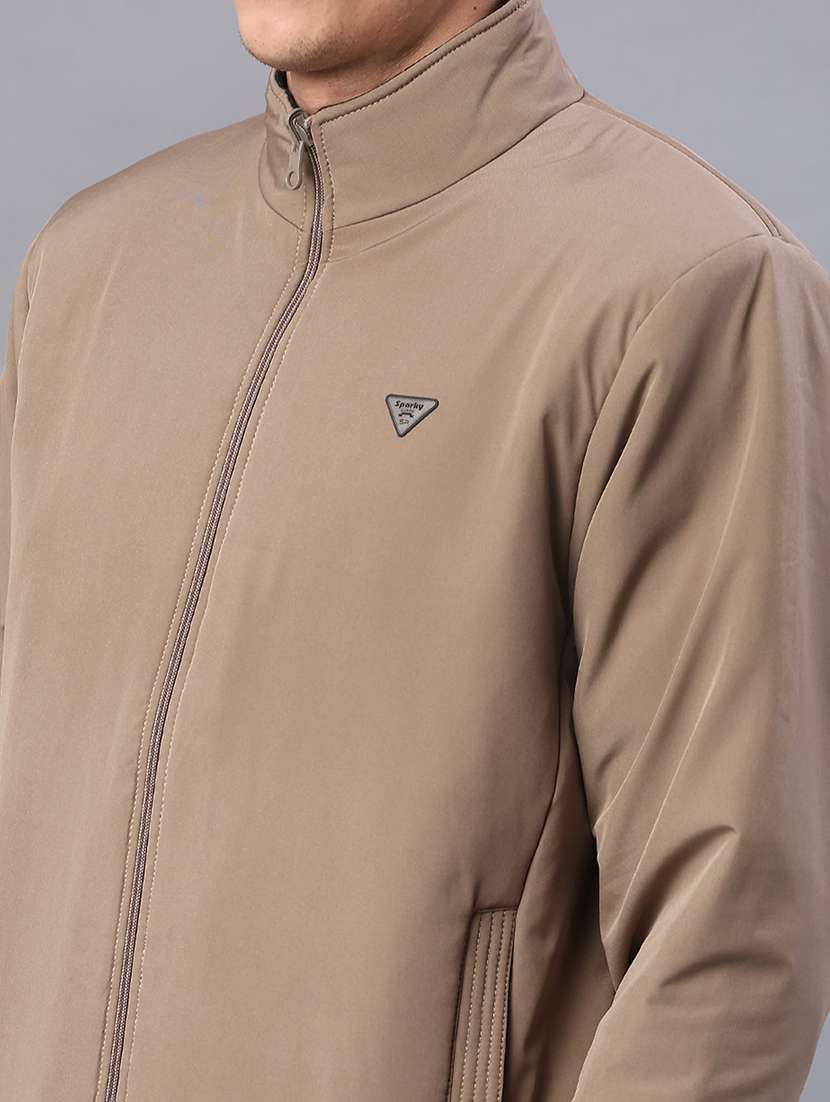 men solid long sleeve regualr fit reversible casual jacket - 22053353 -  Standard Image - 5